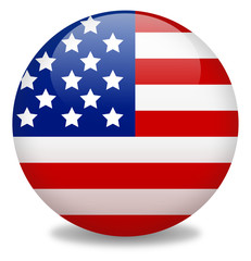 USA Flag (Icon/Orb)