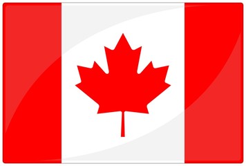 drapeau glassy canada flag