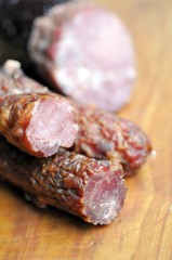 Getrocknete Wurst, Spezialität