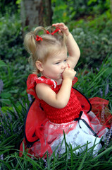 Addiction to her thumb