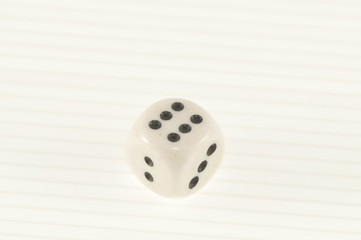 dice on the table