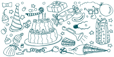 Birthday doodles
