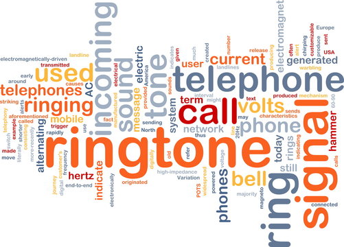 Ringtone Word Cloud