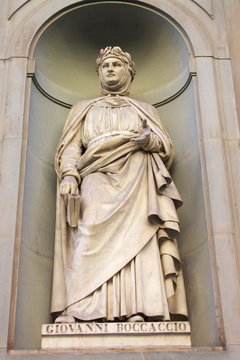 Statue In Ufizzi Gallery, Florence, Italy