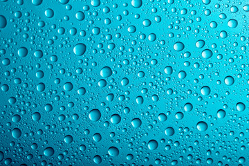 Water drops background texture.