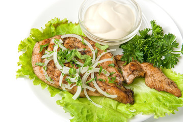 Grilled meat