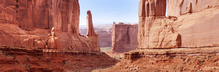 mountain at arches national park