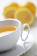 tea with lemon