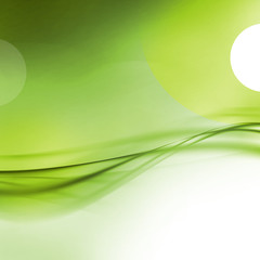 Obraz premium streszczenie artystyczny zielony 3-d tapeta