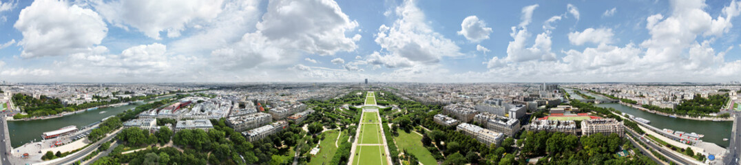 Paris-360 Grad Panorama, kleine Version..Paris-360 Grad Panorama