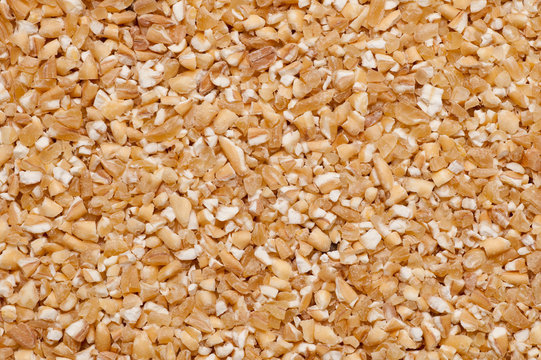 Background of bulgar wheat