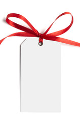 red ribbon card note