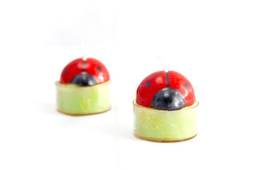 Bougie coccinelle