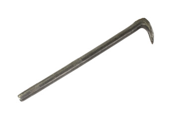 Side view of a cat's paw crowbar