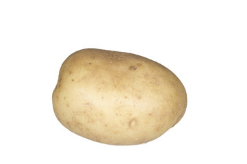 Potato isolated on white background