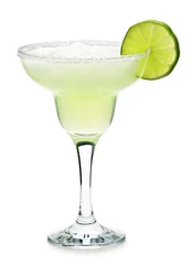 Fotobehang Cocktail Margarita in een glas