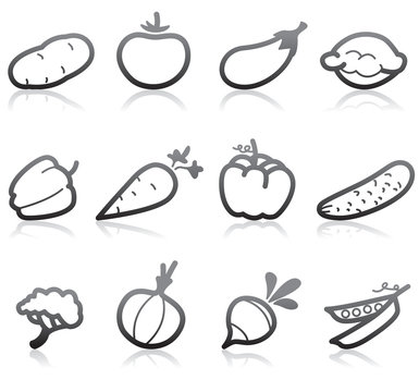 Food Icons (Vegetable) - part 2
