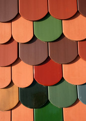 colored roof