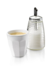 coffe cup sugar
