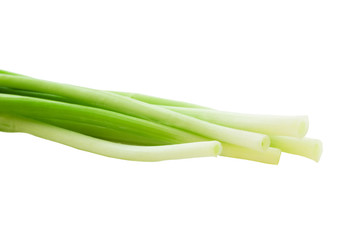 Onions isolated on white