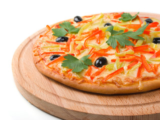 home pizza m paprika and olive