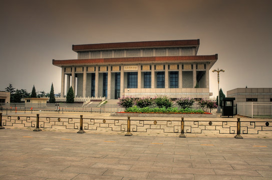 Mao Mausoleum - Famour Landmark in Beijing China