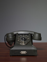 antique telephone