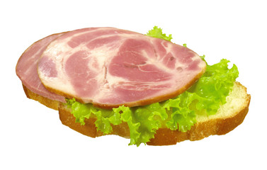 sandwich with a ham