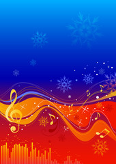 Obraz premium Christmas background