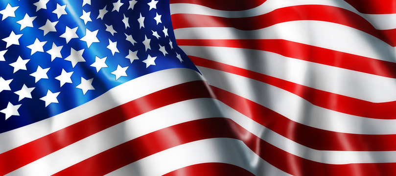 American Flag Illustration
