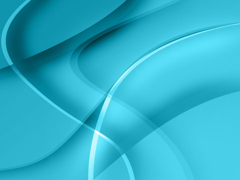 Mac-style blue abstract background