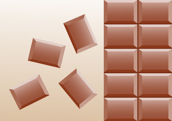 Detail of chocolate
