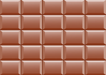 Naklejka premium Detail of chocolate