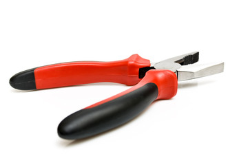 Obraz premium Black and red pliers