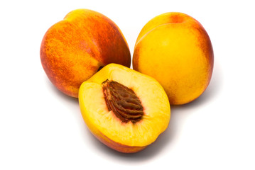 Beautiful juicy nectarines