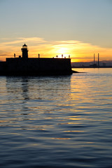 Obraz premium Approaching Dun Laoghaire Harbour by sail 3