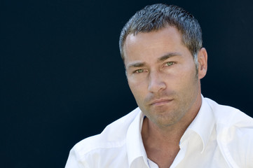 Obraz premium Business man Face Portrait