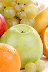 fresh fruits.