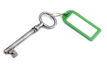 Blank tag and key