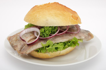 Matjesbrötchen