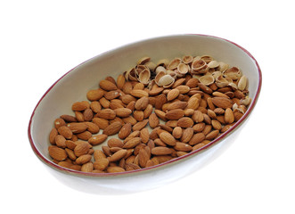 Bowl of almonds