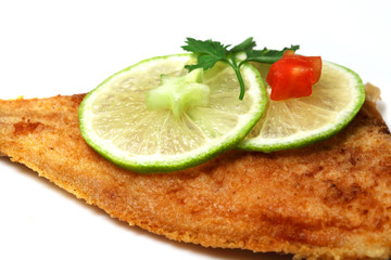 Roasted  Flounder ( plaice )
