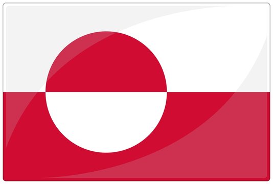 drapeau glassy groenland greenland flag