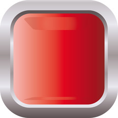 logo carré métallisé