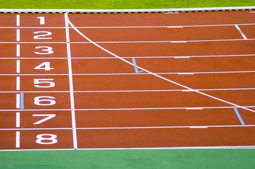 piste d'athlétisme