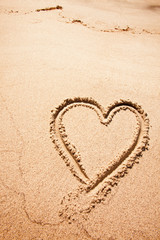 Heart Sand Beach