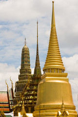 Fototapeta premium The temple in the Grand palace area in Bangkok, Thailand