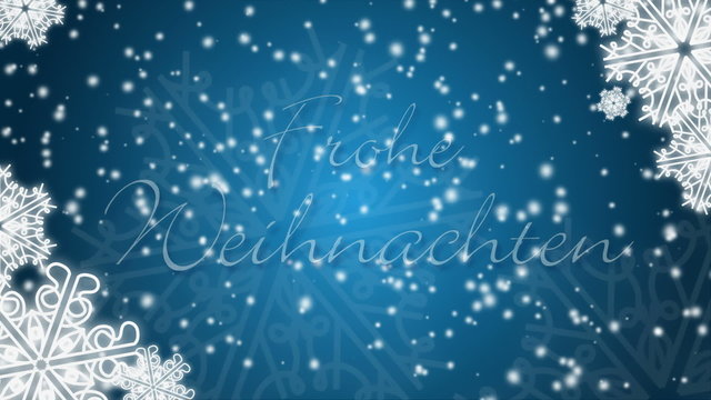 weihnachtshintergrund mit eiskristallen und text
