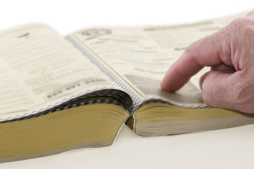 Fototapeta premium Phone Book