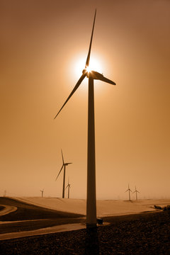 Power Generating Windmills and Sun
